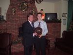 Conor picks up the U16 award