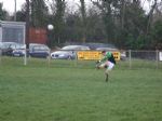 Peter Graham drives it out field