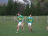 Ronan McAuley gets his marching orders...