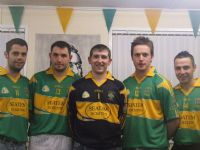 2008 Senior Jersey modeled by Mark Dougan, Joe Robb, Leon Bonnes, Hugh McKay & Adrian Dougan.