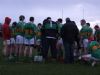 Half time arrives with creggan ahead.