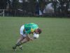 Adrian gathers the ball in to.....his face?!