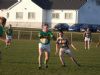 Teddy punts the ball up field
