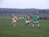 Seamie Allen offloads to the on rushing Paul Russell