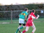 Ricky played at full-back in the second half