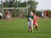 Benny Maguire comes out of defence