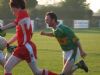 Enda Maguire gives cahse