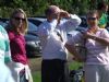 The McLarnon's enjoying the day