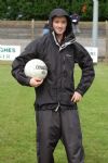 Tommy with Mickey's Magical Coat that turns him in to a coach!