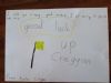 Aoife Colgan's Good Luck Message to her Daddy Stephen.