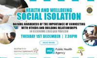 Social Isolation Health and wellbeing event