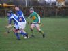 Cathal puts the pressure on the Hillbilly defence.