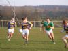 Ronan McAuley gives chase