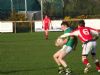 Dermot Robb holds tight to possession